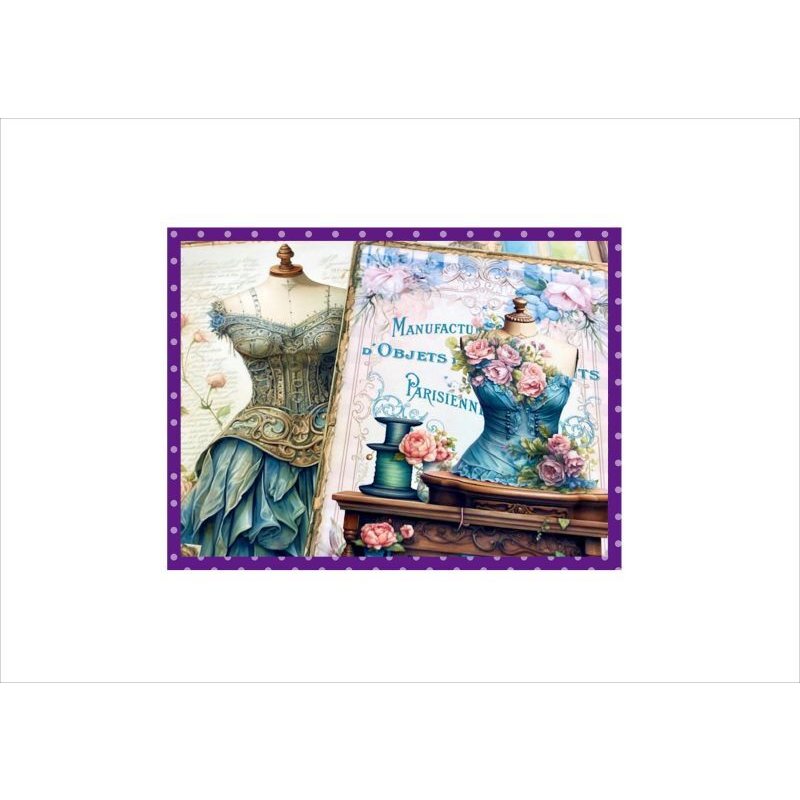 画像11: 素材セット＊ヴィクトリア＊ソーイング＊ファイル作りに＊ オリジナル