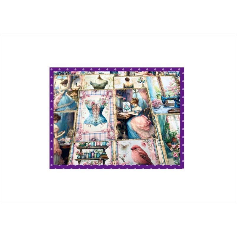 画像8: 素材セット＊ヴィクトリア＊ソーイング＊ファイル作りに＊ オリジナル