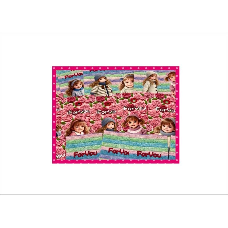 画像11: 2種のタグ＊寒いの大好き♪女の子＊48枚＊両面印刷＊ブックマークにも♪オリジナル