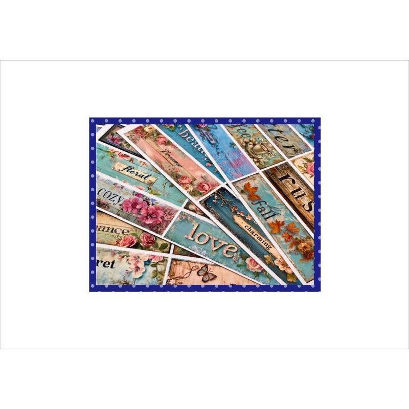 画像6: ティータイム＊メッセージタグ＊両面印刷＊40枚分＊オリジナル