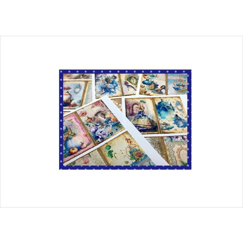 画像7: おとぎ話の素材セット＊シンデレラ＊ジャンクジャーナル＊ オリジナル