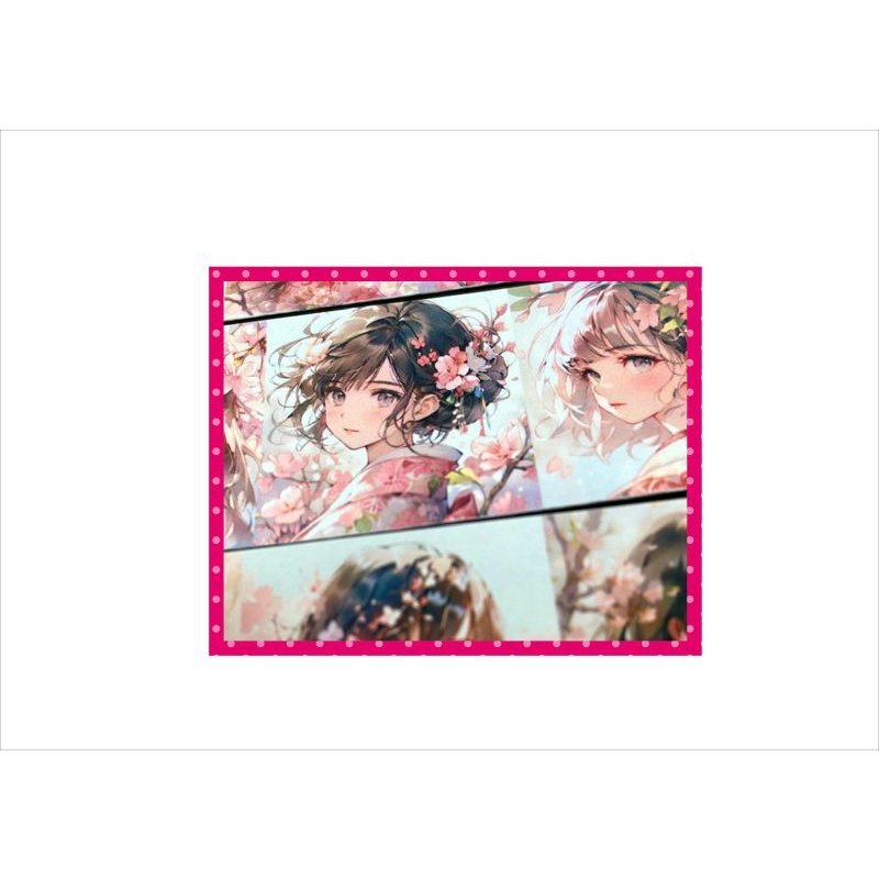 画像5: さくら姫＊マステみたいな3種のシールセット＊マステ＊マット＊30本＊オリジナル