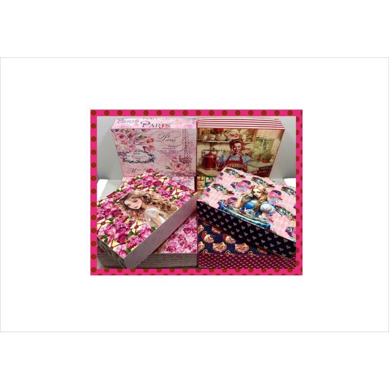 画像12: 自分で作ろう♪収納BOX＊不思議の国のアリス＊2種類＊素材セット＊ オリジナル