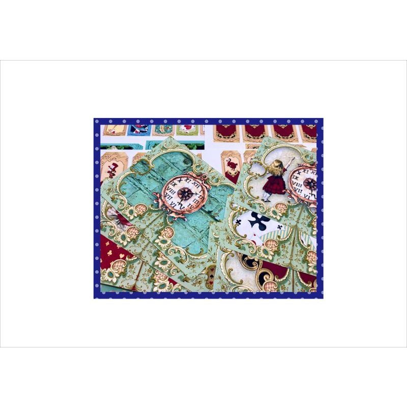 画像3: ノートも作れる♪アリスのペーパーセット＊タグ＊素材セット＊ オリジナル