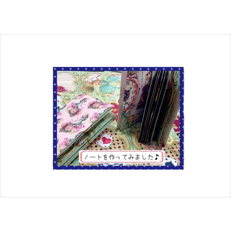 画像6: ノートも作れる♪アリスのペーパーセット＊タグ＊素材セット＊ オリジナル