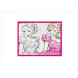 わくわく♪大人のぬり絵＊レトロな女の子＊20柄＊ペーパー＊オリジナル