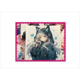 ねこ娘＊カットシール＊柄違い＊12枚＊オリジナル