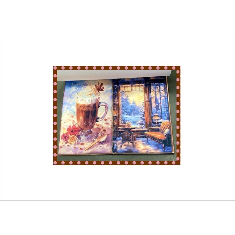 画像8: 珈琲がいっぱい＊ペーパーセット＊柄違い28枚＊タグ2枚付き♪＊素材＊ オリジナル