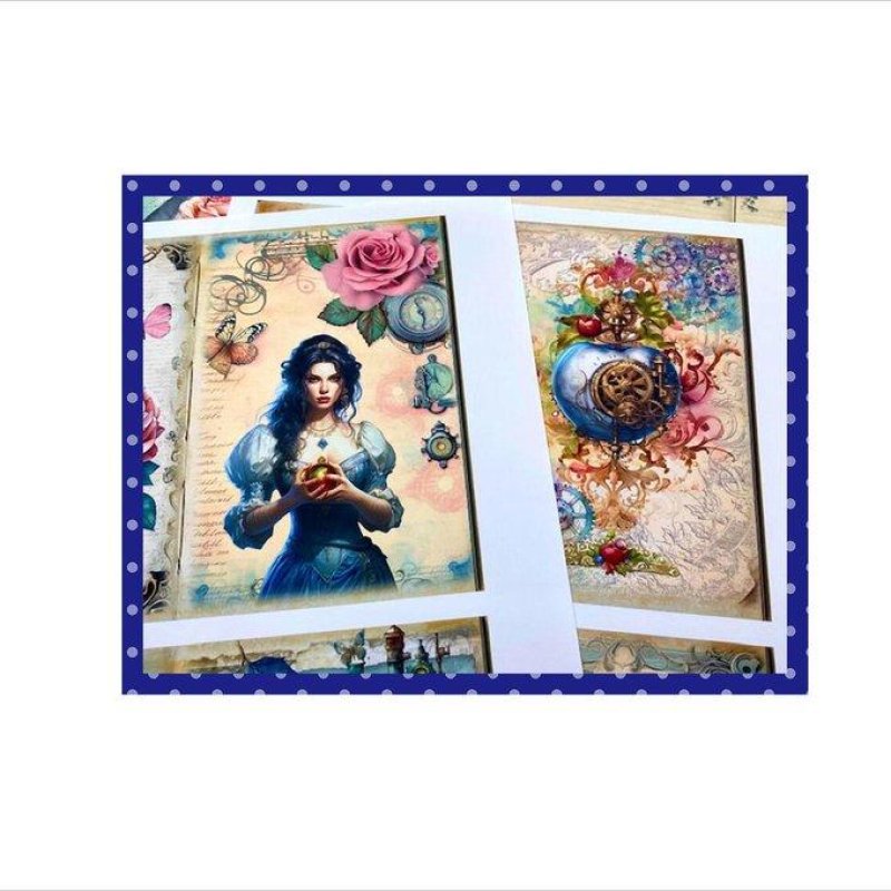 画像9: おとぎ話の素材セット＊白雪姫＊ジャンクジャーナル＊ オリジナル