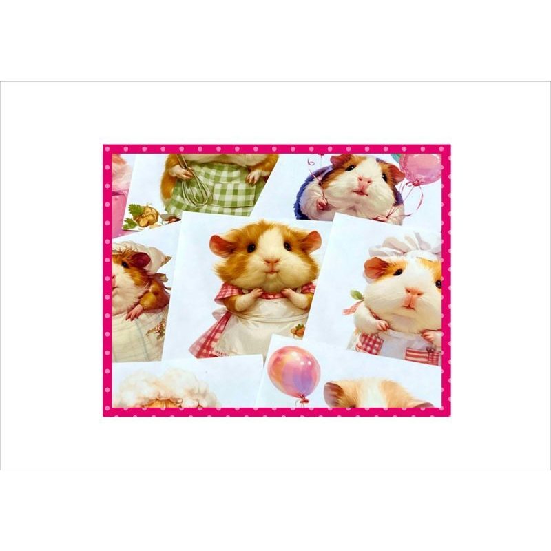 画像9: モルモット＊カットシール＊20枚＊オリジナル