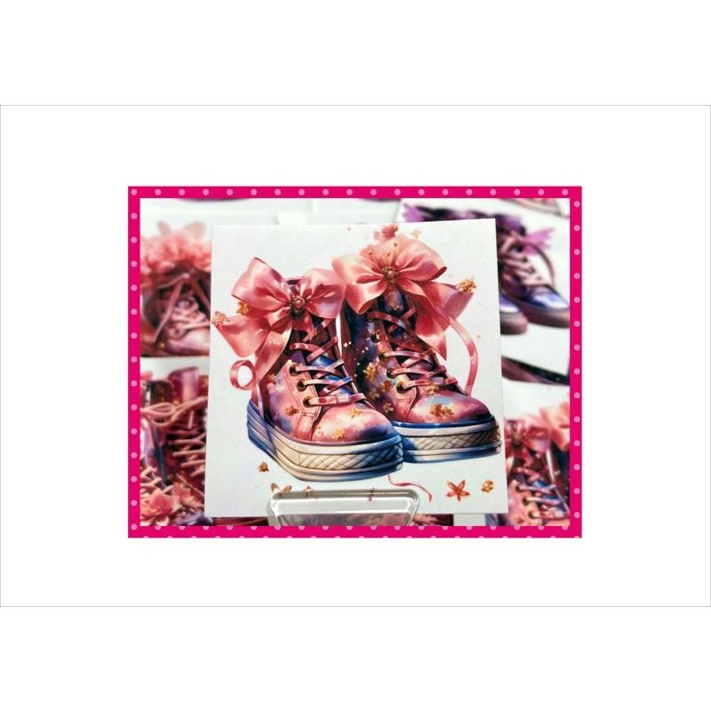 画像7: フェアリーブーツ＊妖精の靴＊カットシール＊24枚＊オリジナル