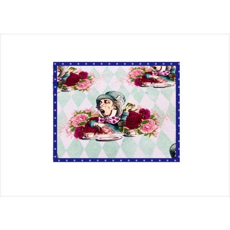 画像5: 不思議の国のアリス＊ペーパーセット＊柄違い7枚＊コラージュペーパー＊オリジナル