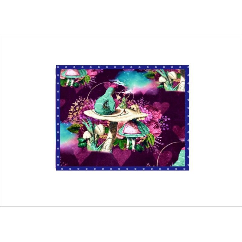 画像3: 不思議の国のアリス＊ペーパーセット＊柄違い7枚＊コラージュペーパー＊オリジナル