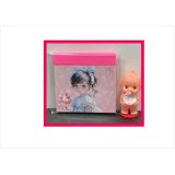 用紙変更の為　値下げ♪　ちびメモ＊キュートガール＊女の子＊正方形＊メモ帳＊36枚＊オリジナル