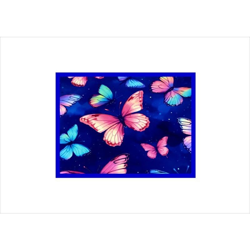 画像7: バタフライ＊蝶々＊ペーパーセット＊柄違い7枚＊コラージュペーパー＊オリジナル