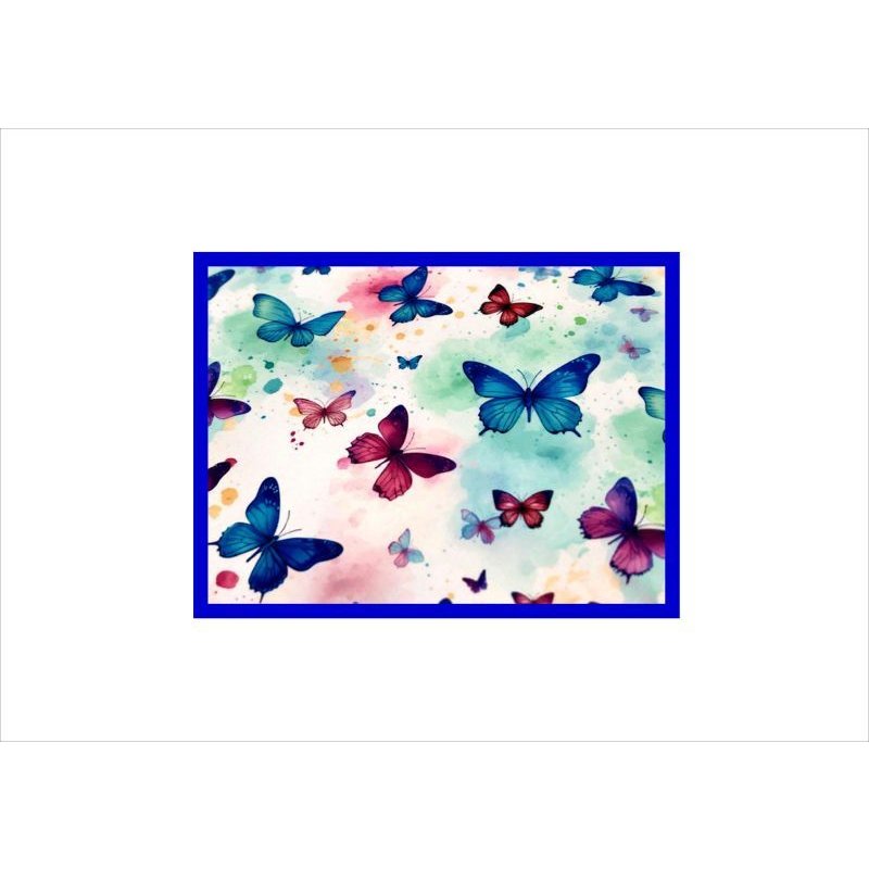 画像5: バタフライ＊蝶々＊ペーパーセット＊柄違い7枚＊コラージュペーパー＊オリジナル