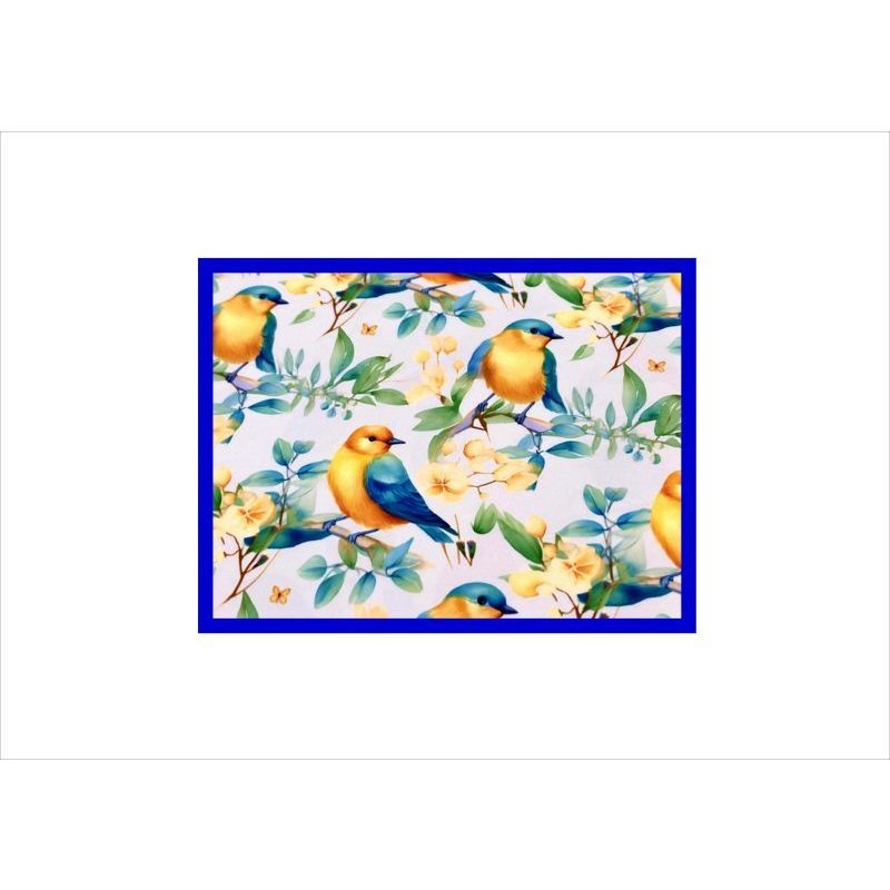 画像6: カラフルバード＊鳥＊ペーパーセット＊柄違い7枚＊コラージュペーパー＊オリジナル