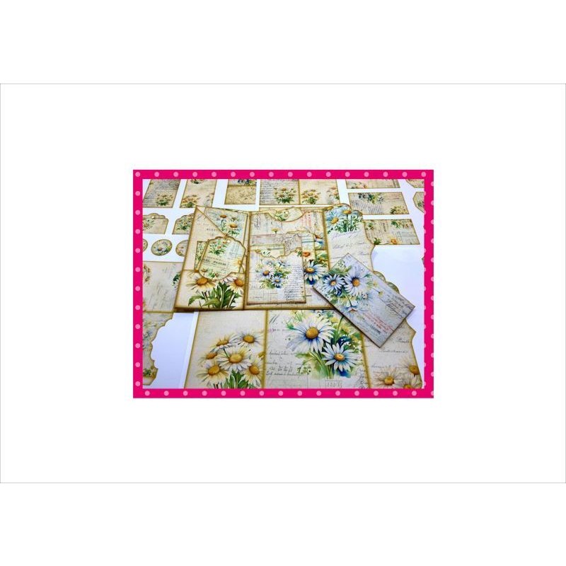 画像3: 初めてさんにもお勧め☆デイジー＊自分で作るジャンクジャーナル＊素材セット＊ オリジナル