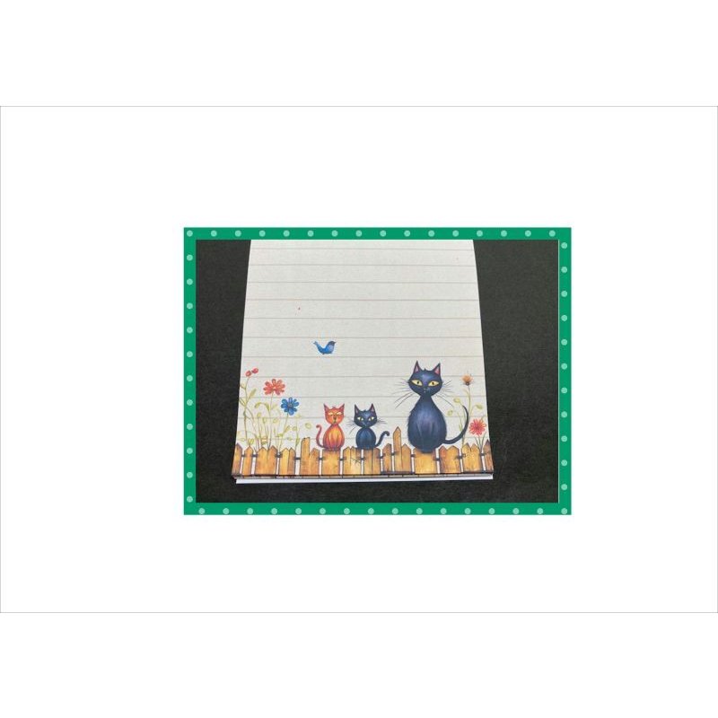 画像10: ネコの縄張り＊メモ帳＊48枚＊オリジナル