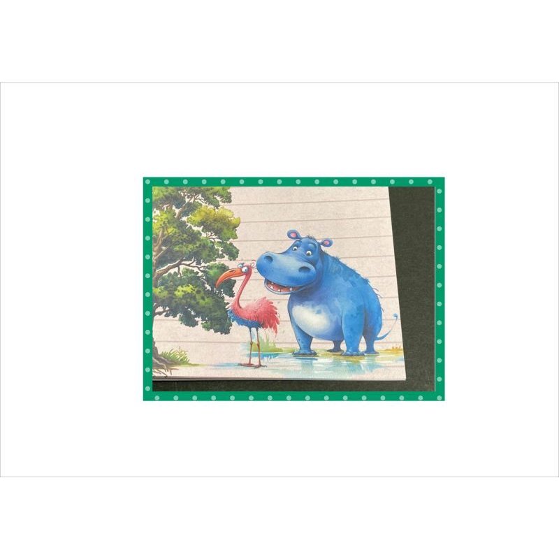 画像11: 愉快な森の仲間たち＊メモ帳＊48枚＊オリジナル