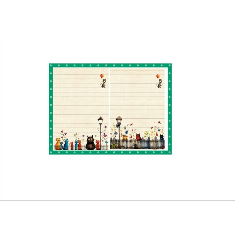 画像5: ネコの縄張り＊メモ帳＊48枚＊オリジナル