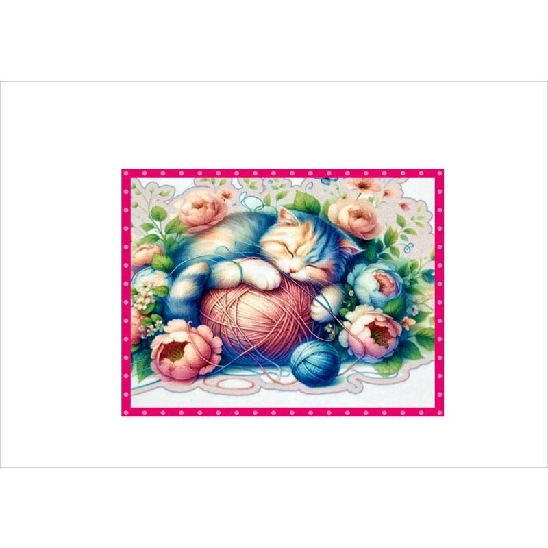 画像6: ねこのシールとペーパーセット＊10枚＊オリジナル