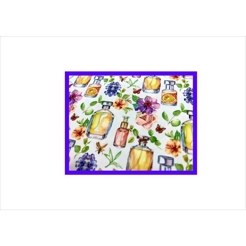 画像4: パフュームボトル＊香水瓶＊コラージュペーパー＊柄違い5枚＊オリジナル