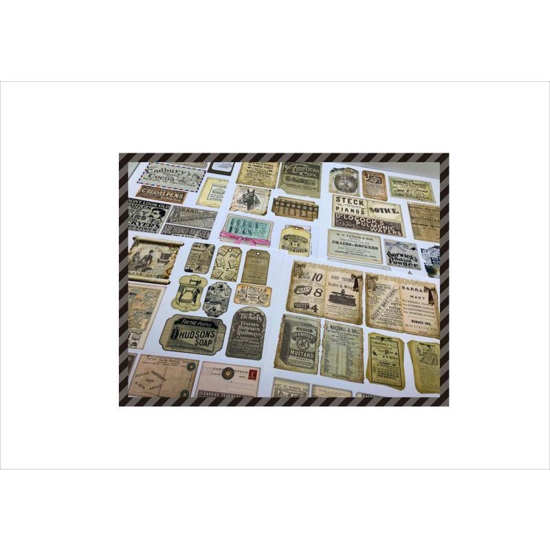 画像11: チケットいっぱい♪＊ペーパーセット＊素材＊90点分♪オリジナル