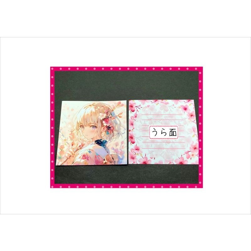 画像7: フラワープリンセス＊さくら＊桜＊メモ＊両面印刷＊18枚＊オリジナル