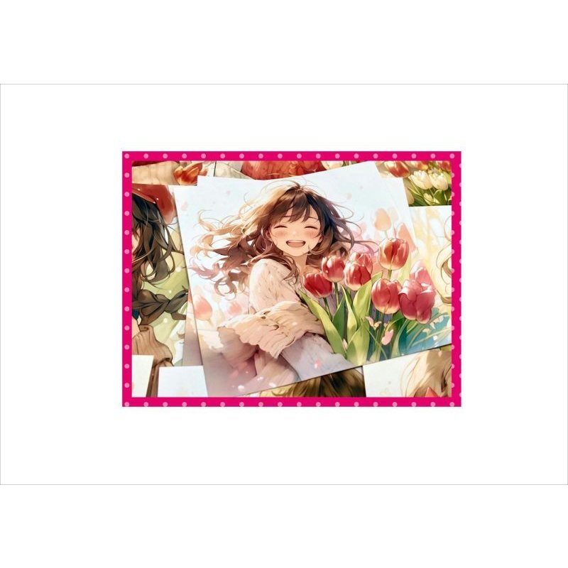 画像5: フラワープリンセス＊チューリップ＊ちゅーりっぷ＊メモ＊両面印刷＊1８枚＊オリジナル