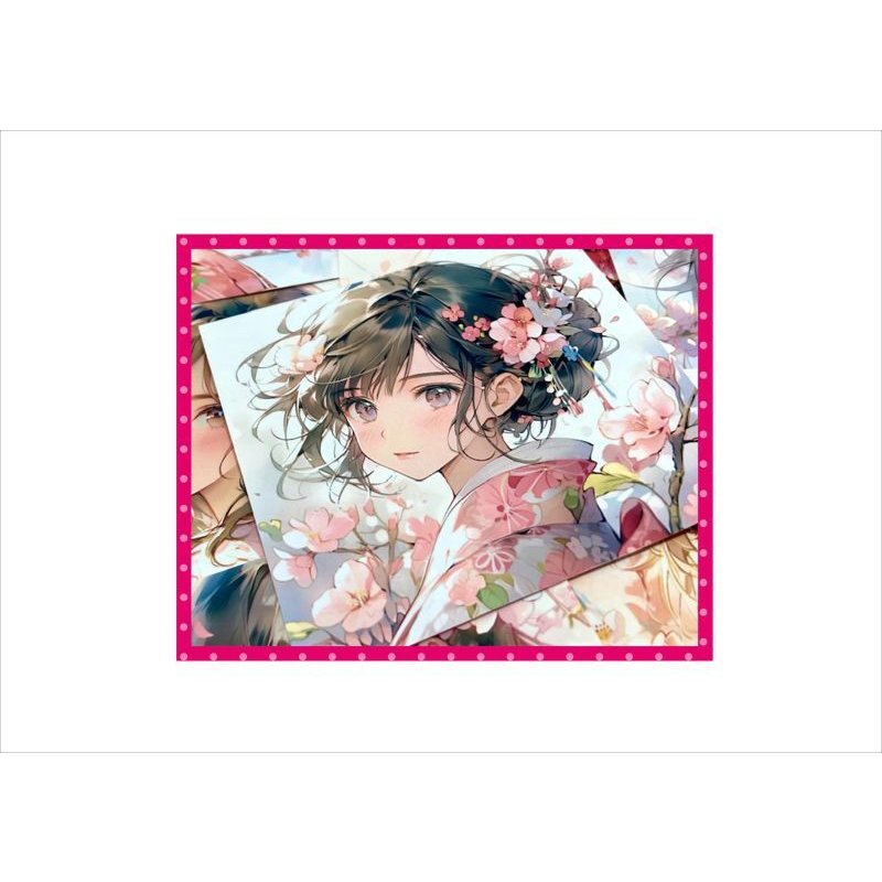 画像3: フラワープリンセス＊さくら＊桜＊メモ＊両面印刷＊18枚＊オリジナル