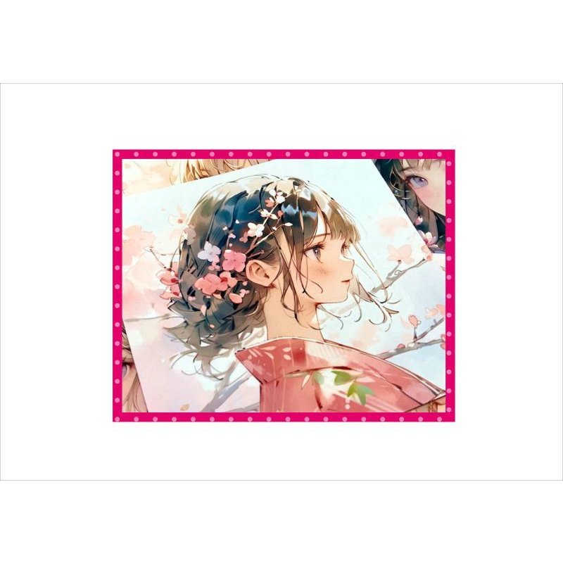 画像4: フラワープリンセス＊さくら＊桜＊メモ＊両面印刷＊18枚＊オリジナル