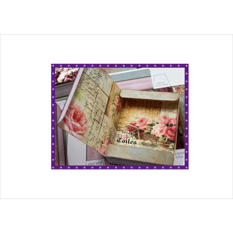 画像9: 洋書風＊BOOK型＊収納BOX＊ヴィクトリア風＊4種セット＊初めてさんにも☆ オリジナル