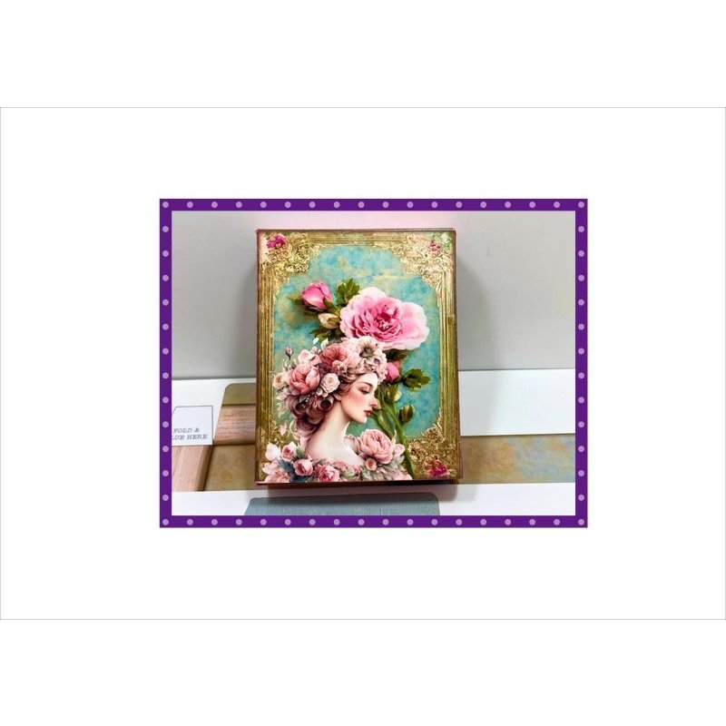 画像6: 洋書風＊BOOK型＊収納BOX＊ヴィクトリア風＊4種セット＊初めてさんにも☆ オリジナル