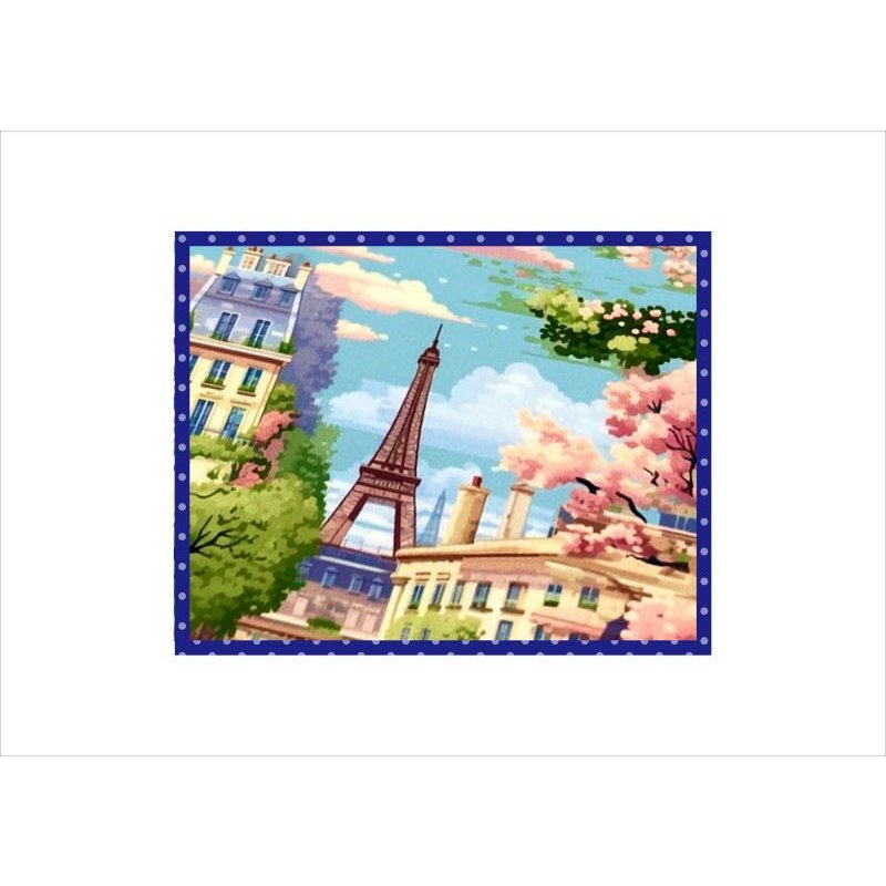 画像4: エッフェル塔＊パリ＊コラージュペーパー＊柄違い4枚＊オリジナル