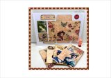 自分で作る♪コラージュ封筒＊ヴィクトリア風＊4種セット＊ オリジナル