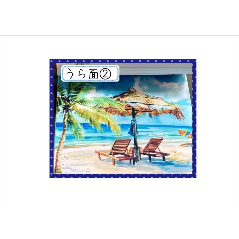 画像9: サマーサンタ＊サンタの海水浴＊シール付き＊メモ帳＊32枚綴り＊オリジナル