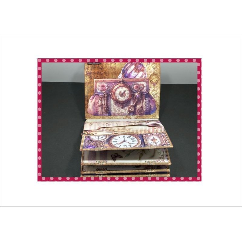 画像6: スチームパンク＊オシャレなバッグ式＊丸柄マジックテープ付き＊ジャンクジャーナル＊素材セット＊ オリジナル