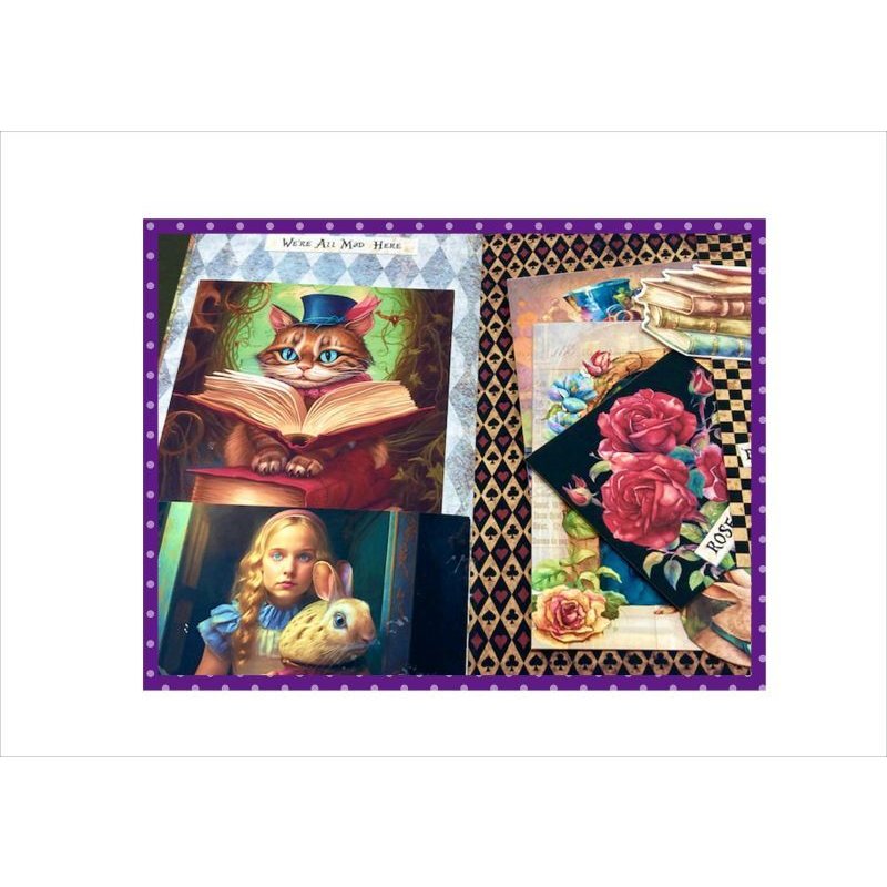 画像9: パタパタ♪アリスワンダーランド＊ジャンクジャーナル＊素材セット＊ オリジナル