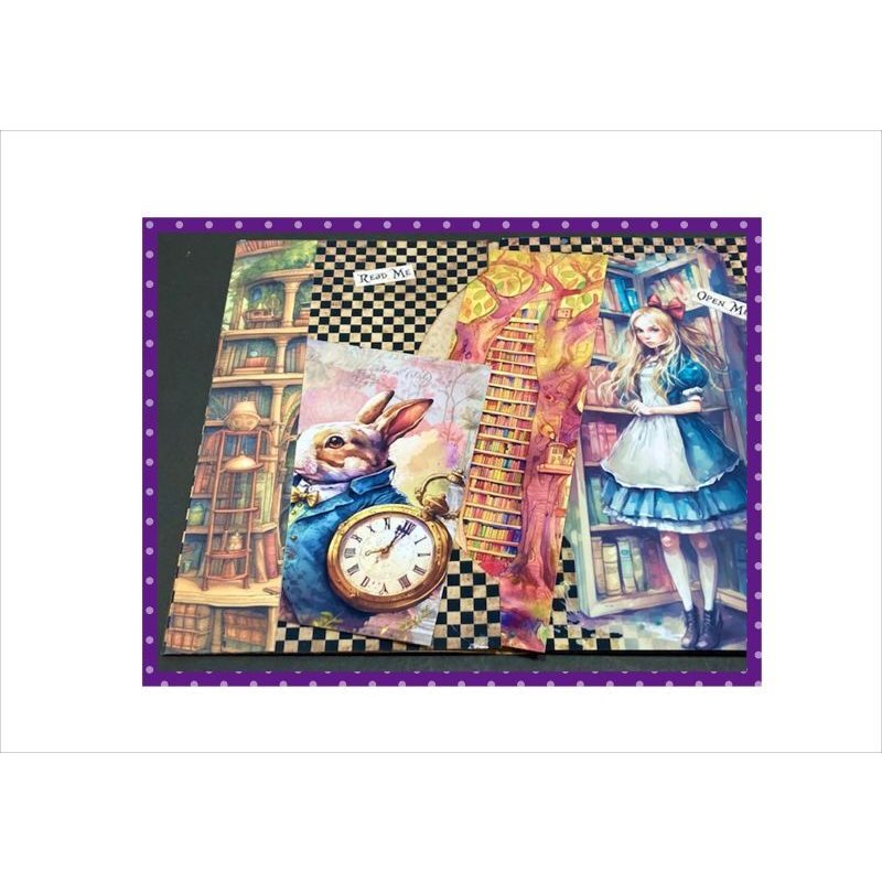 画像8: パタパタ♪アリスワンダーランド＊ジャンクジャーナル＊素材セット＊ オリジナル