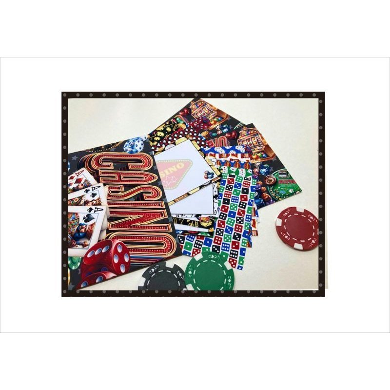 画像7: カジノ＊ルーレット＊25点＊ペーパーセット＊オリジナル