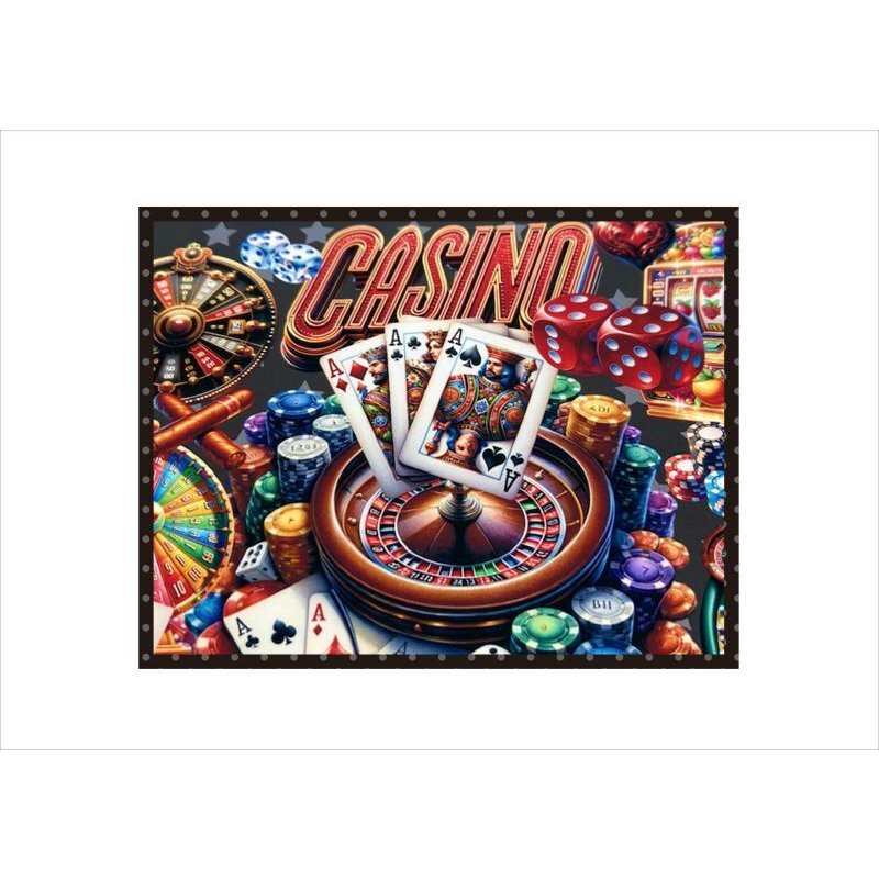 画像4: カジノ＊ルーレット＊25点＊ペーパーセット＊オリジナル