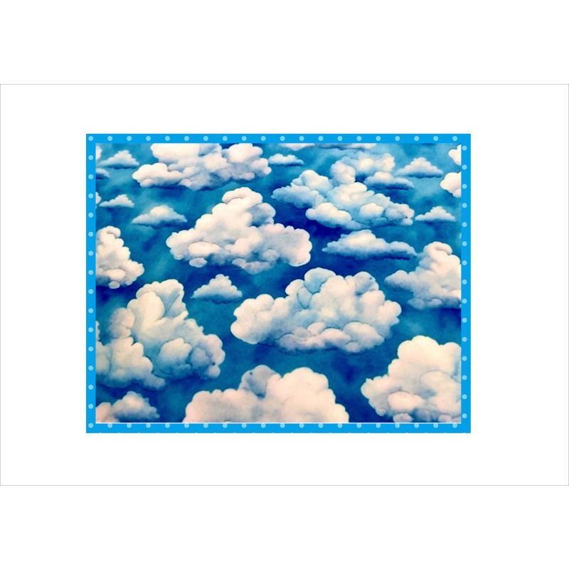 画像5: 青空と雲＊コラージュペーパー＊柄違い4枚＊オリジナル