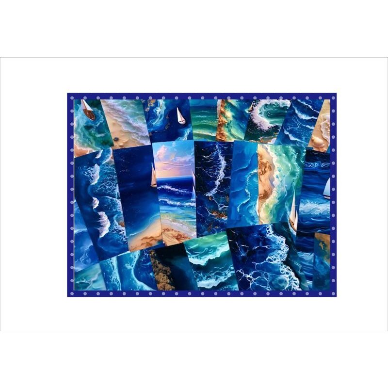 画像10: ヨットと貝殻＊海＊ブックマークやタグに♪＊アンティーク加工＊両面印刷＊柄違い24枚＊オリジナル