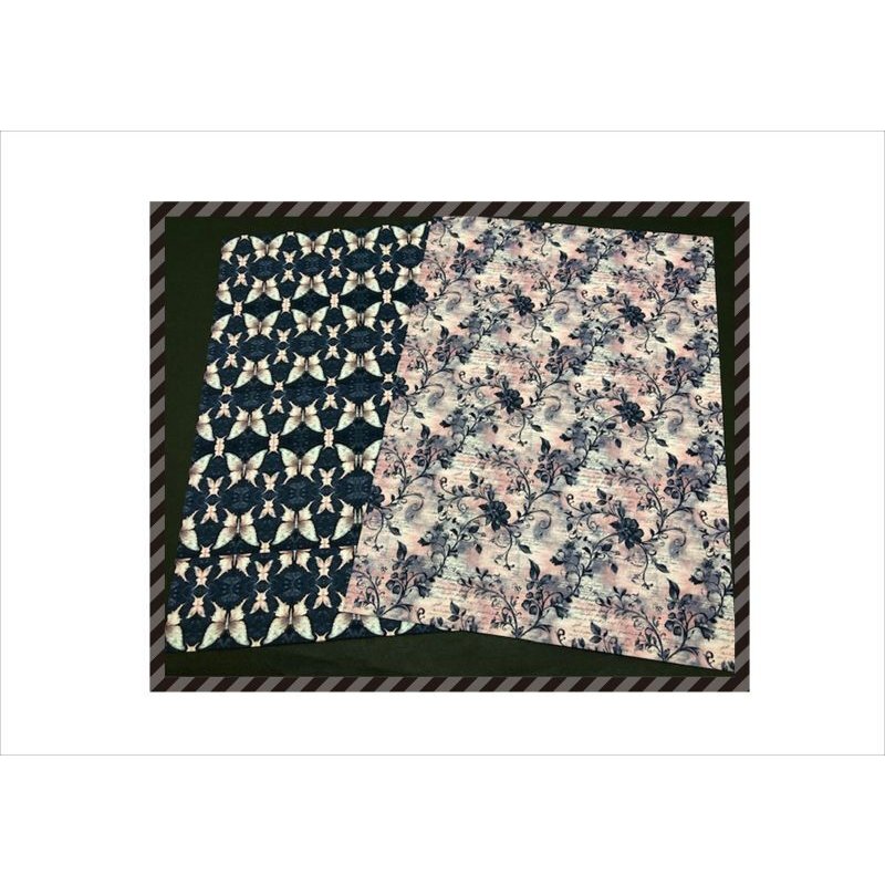 画像6: ゴシック＊コラージュペーパー＊柄違い4枚＊オリジナル