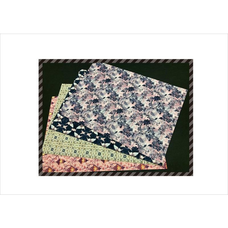 画像11: ゴシック＊コラージュペーパー＊柄違い4枚＊オリジナル