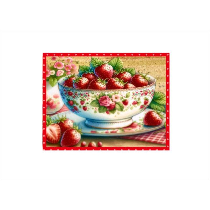 画像6: 苺がいっぱい♪タグ＆ブックマーク＊両面印刷＊素材セット＊ オリジナル