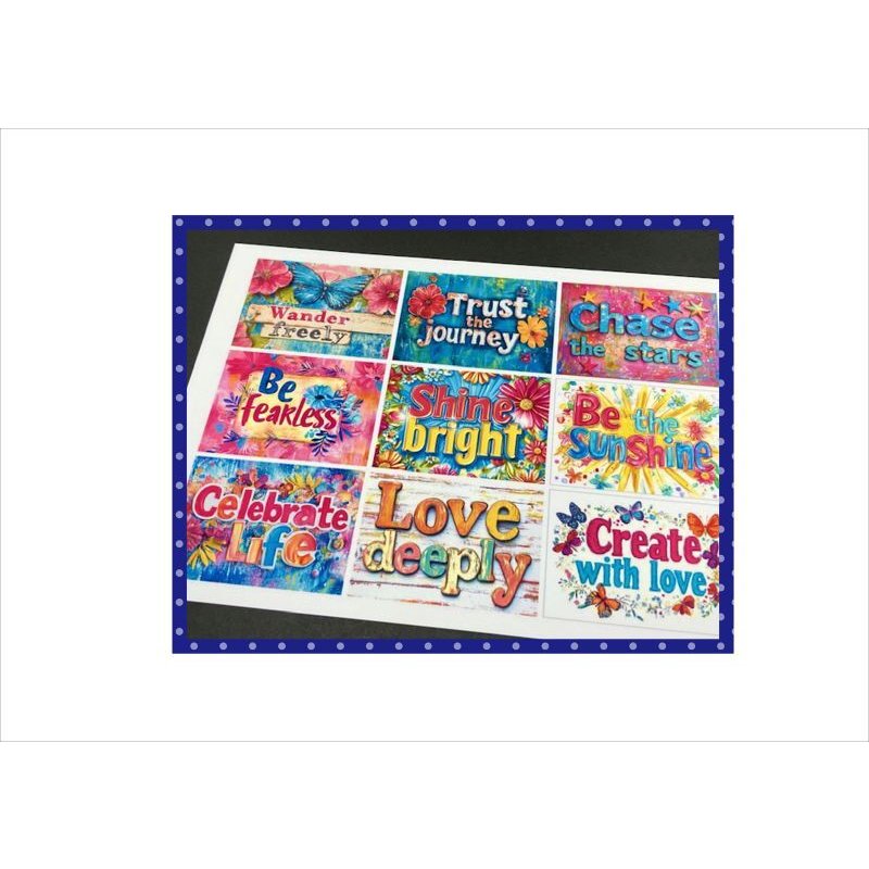 画像8: ハッピーメッセージ＊カード＊タグ＊両面印刷＊36枚分＊オリジナル