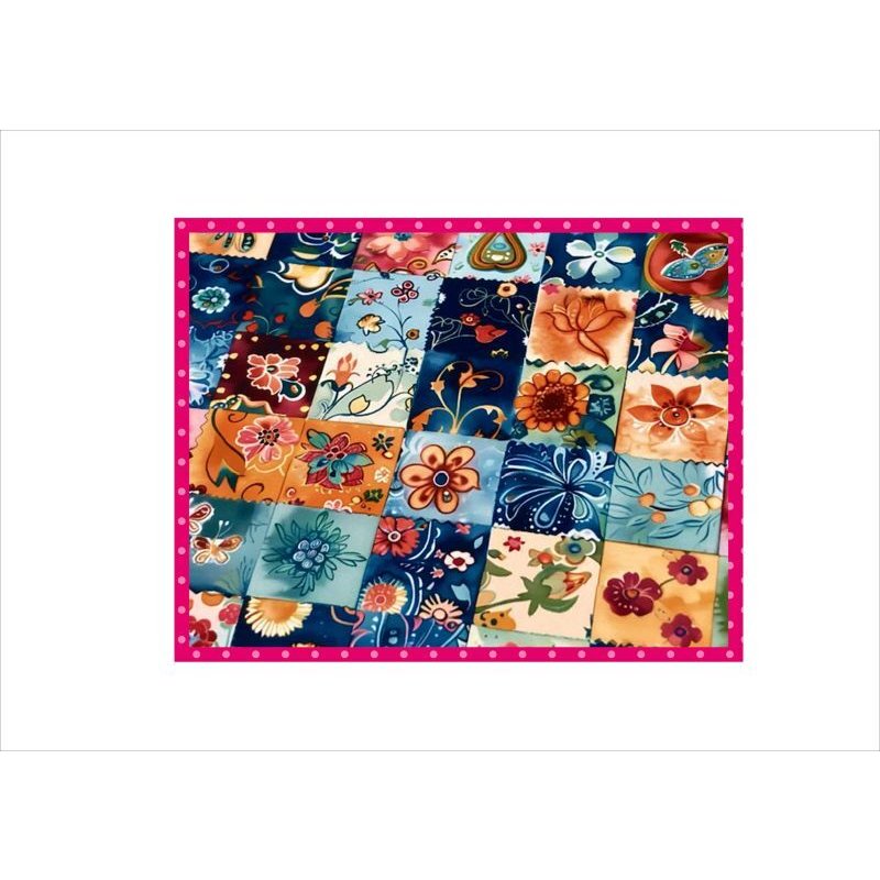 画像11: パッチワーク・カラフル＊コラージュペーパー＊柄違い5枚＊オリジナル