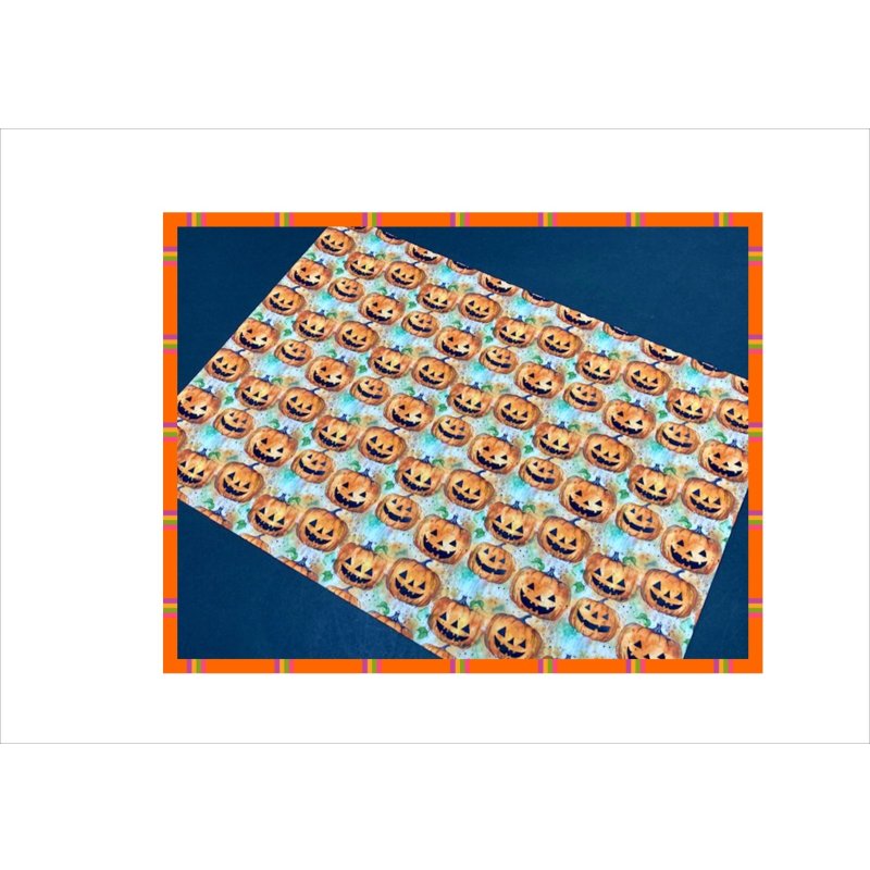 画像12: おばけカボチャ＊ハロウィン＊コラージュペーパー＊柄違い5枚＊オリジナル